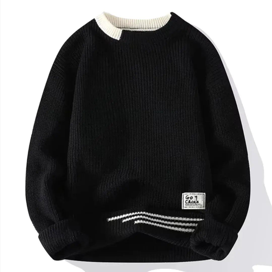 Classic Crewneck Sweater Black