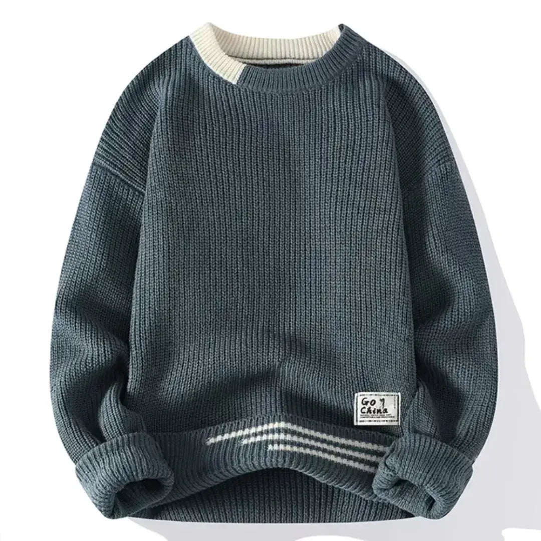 Classic Crewneck Sweater Gray