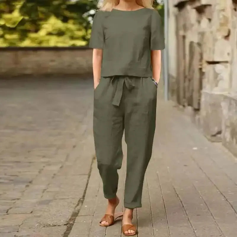 Women's Relaxed-Fit Loungewear Set – Ultimate Comfort & Style-MODAUTLET