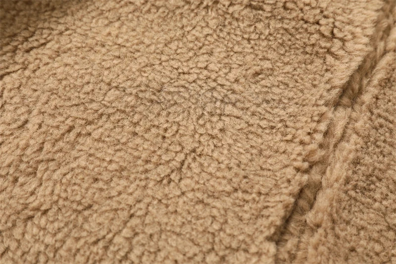Reversible Double-Sided Short Jacket – Cozy Luxe Layering Coat