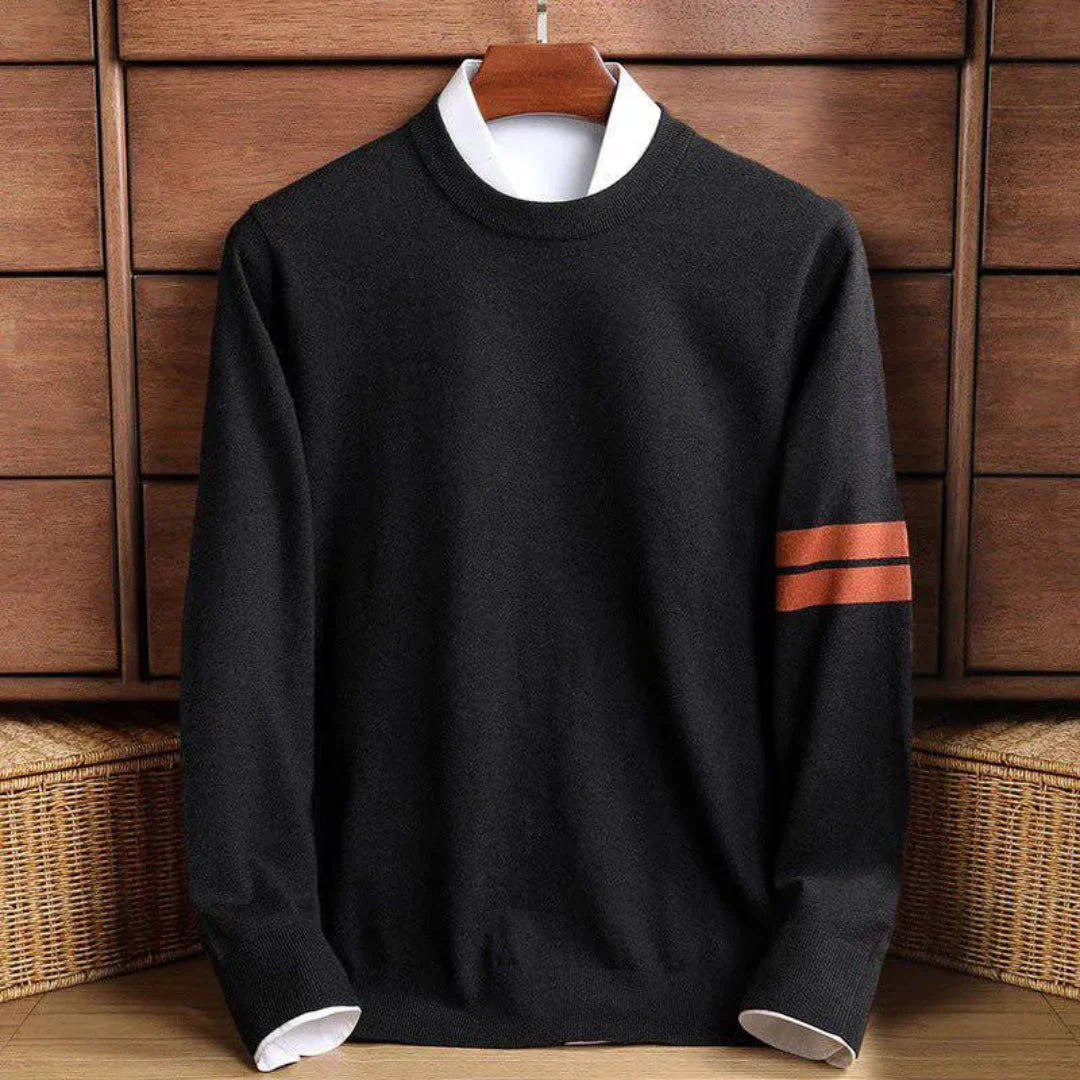 Classic Crewneck Sweater Black