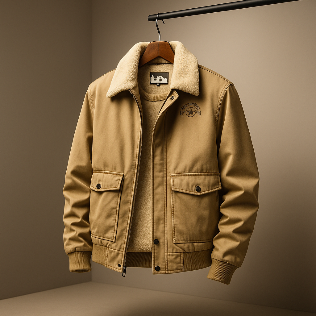 Ricky Aviator Men's Jacket Desert