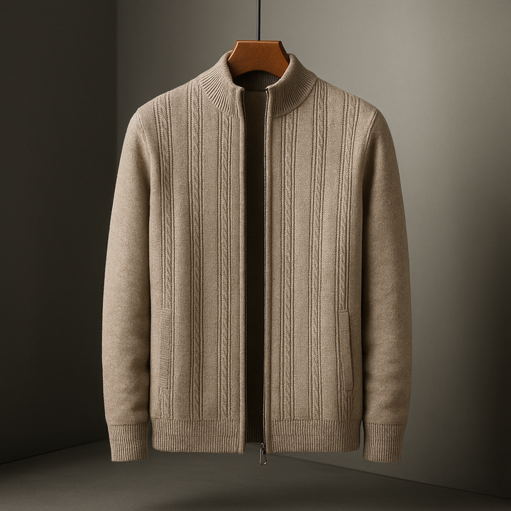 Ridgeport Wool Cardigan Camel