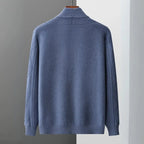 Merino Wool Shawl Collar Cardigan