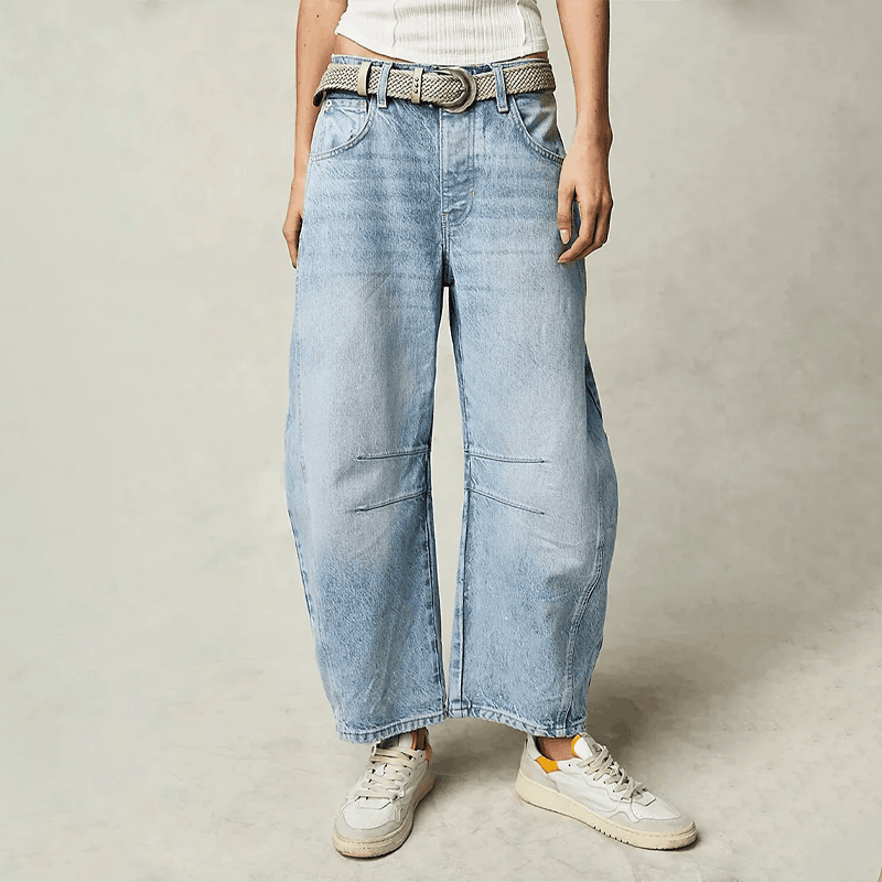 Ruby Wide leg Jeans Light Blue