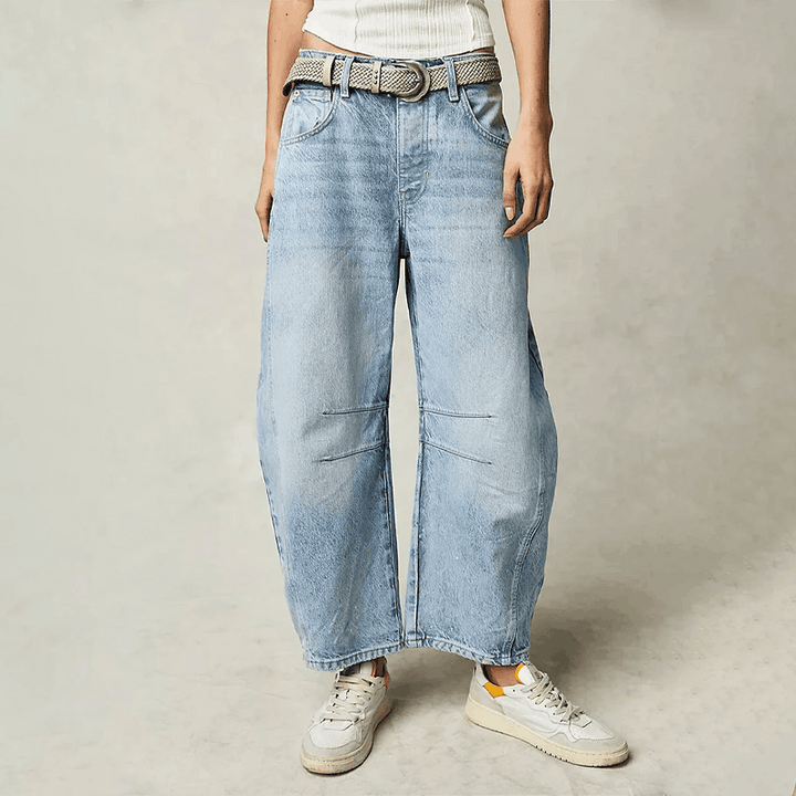 Ruby Wide leg Jeans Light Blue