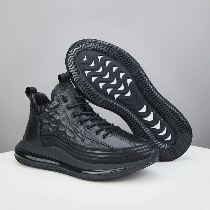 Men's Rugged Textured Street Sneakers-MODAUTLET
