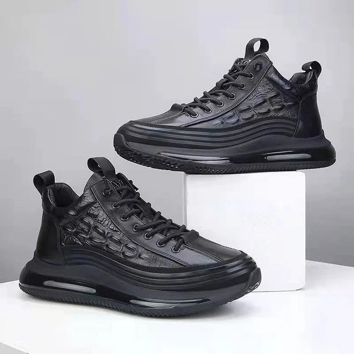 Men's Rugged Textured Street Sneakers-MODAUTLET