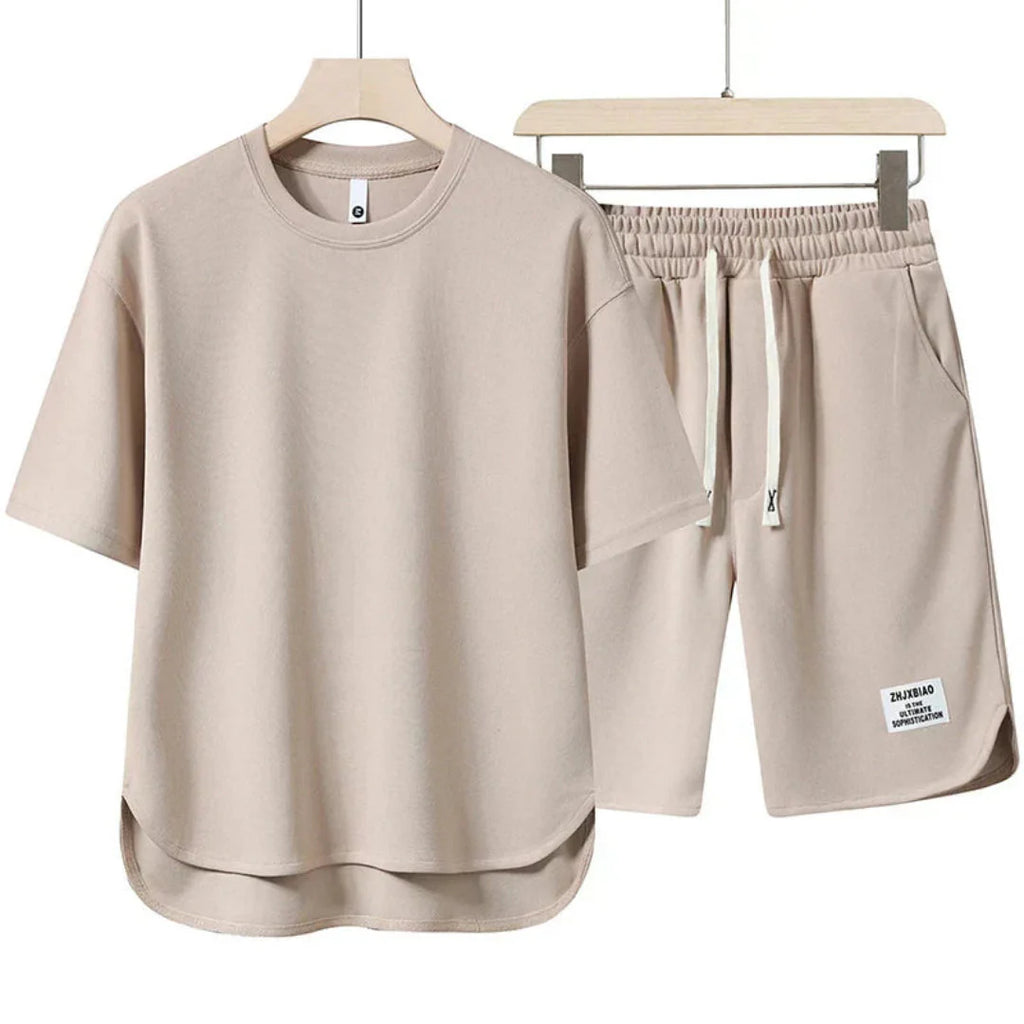 Casual Summer Co-Ord Set for Effortless Style Apricot
