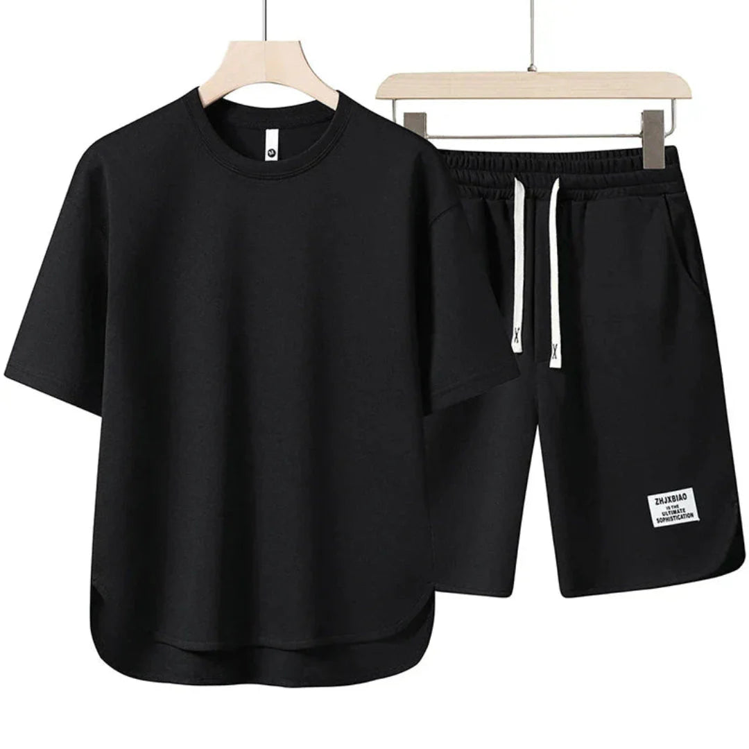 Casual Summer Co-Ord Set for Effortless Style Black