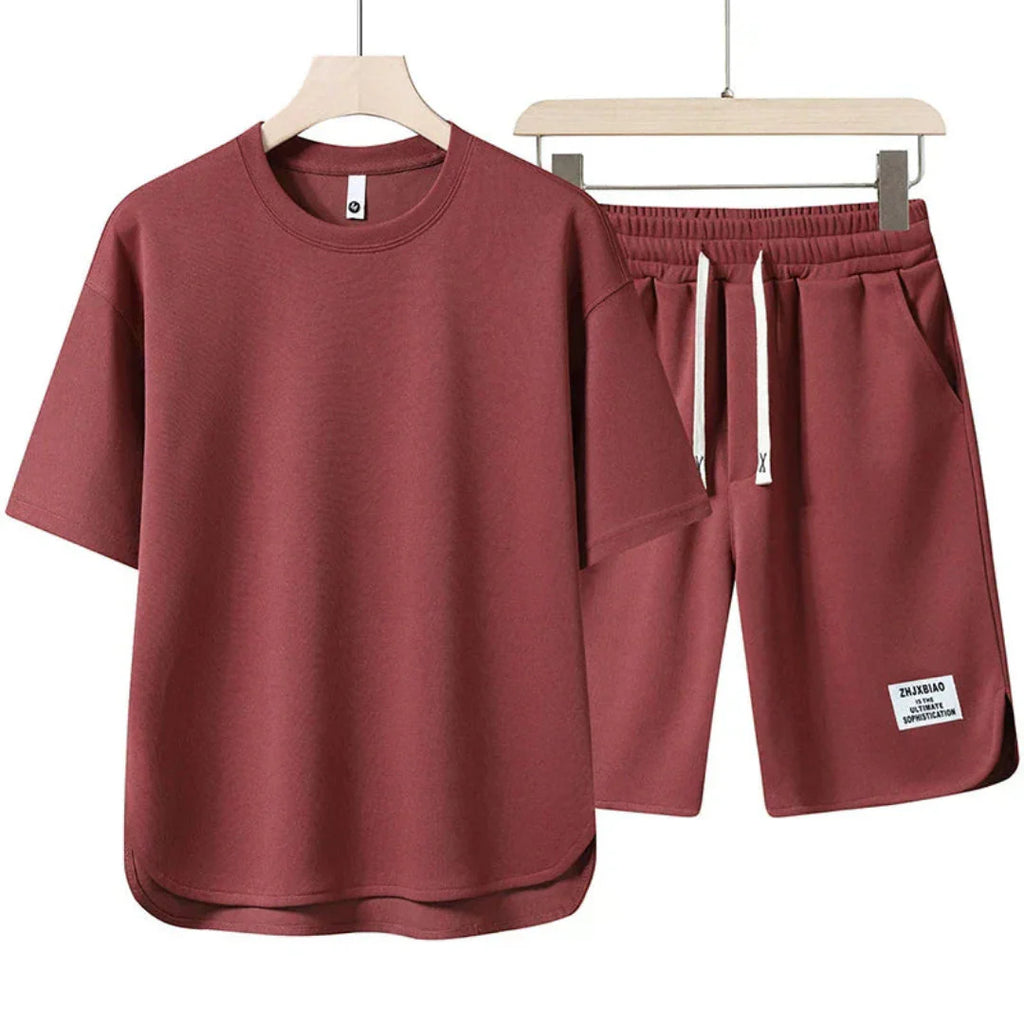 Casual Summer Co-Ord Set for Effortless Style Red