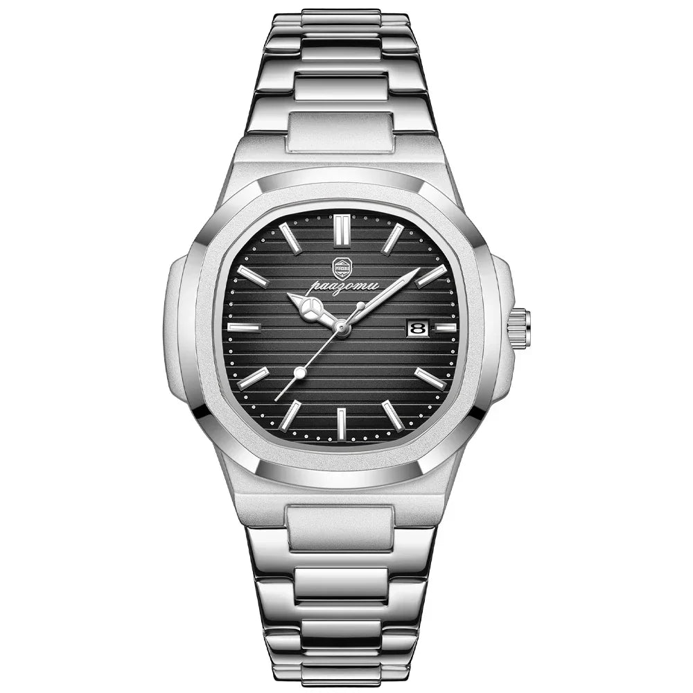 904 Stainless Steel Timepiece-MODAUTLET
