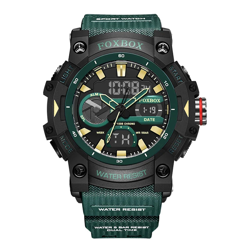Durable Tactical Sport Watch for Outdoor Adventures