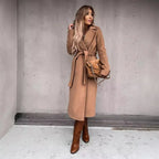 Women's Elegant Wool Coat – Timeless Style and Warmth