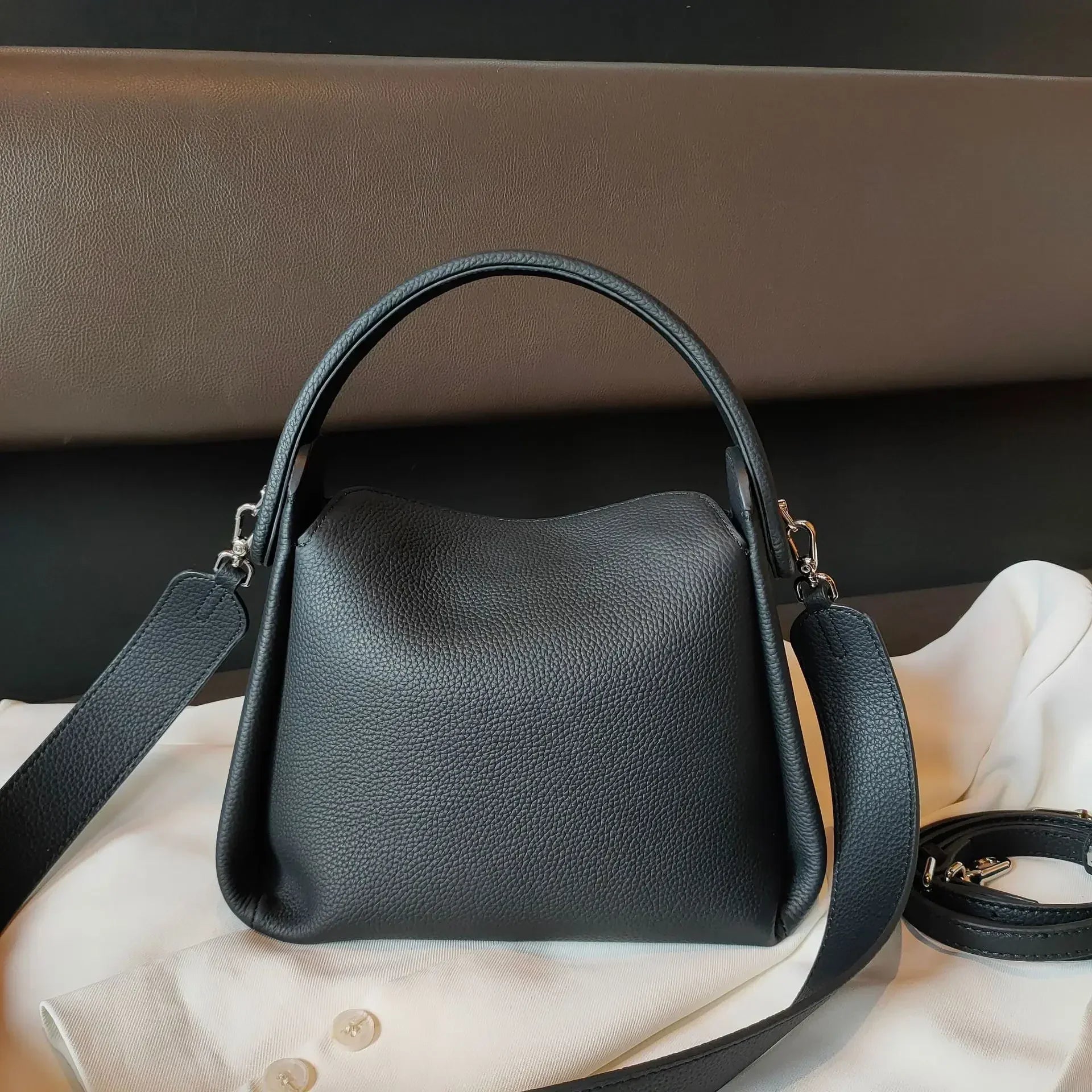 Colette | Elegant Hand/Sling Bag Black
