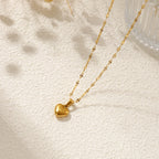 Elegant Heart-Shaped Pendant Necklace