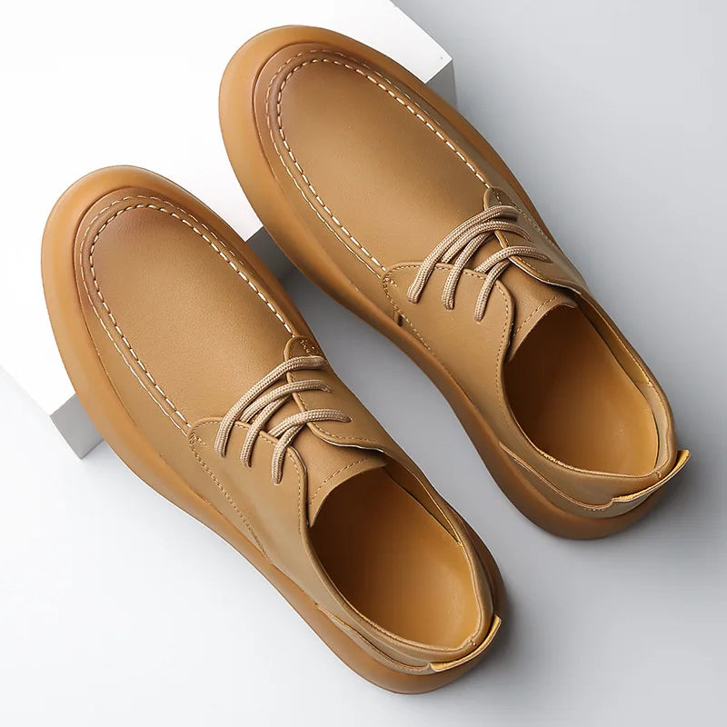 Men's Sahara Leather Sneakers - Stylish & Durable Footwear-MODAUTLET