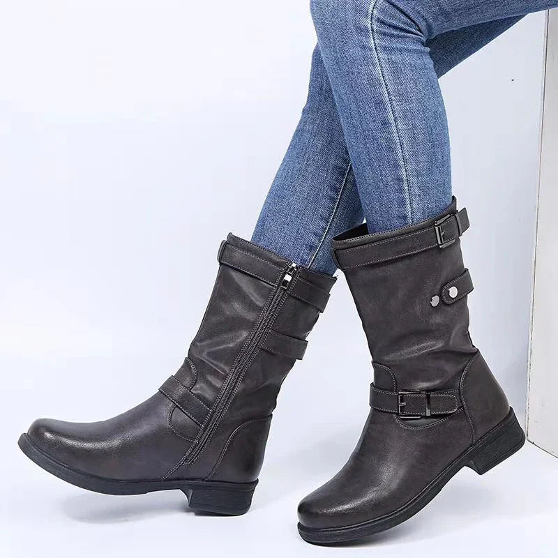 Women's Urban Mid-Calf Boots Gray