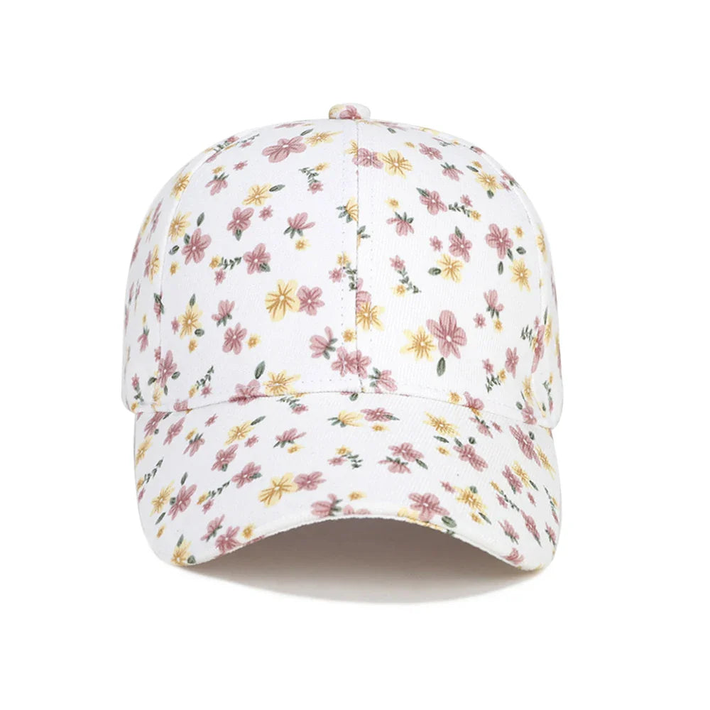 Floral Sun Hat-MODAUTLET