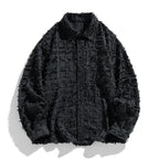 Men's Oversized Casual Jacket Black