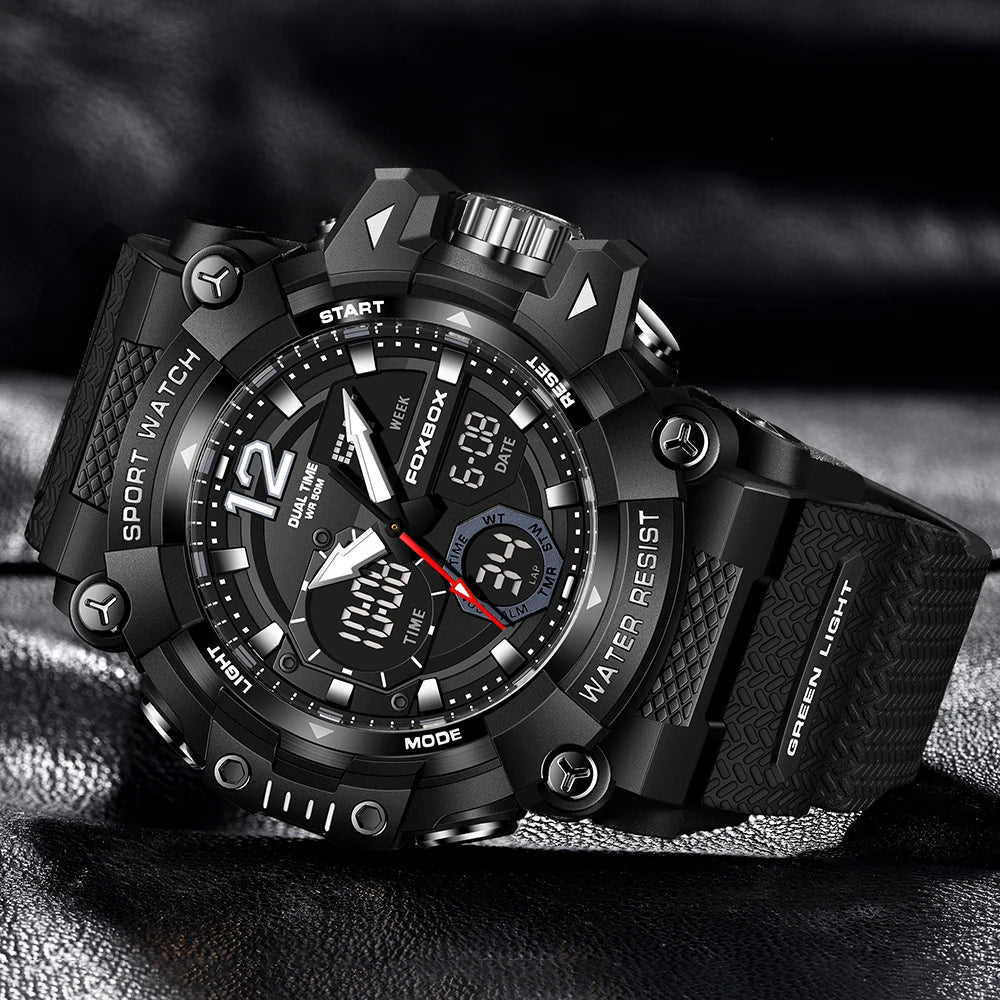 Durable Tactical Sport Watch for Outdoor Adventures-MODAUTLET