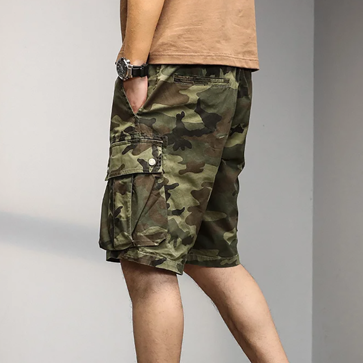 Men's Camo Vanguard Shorts-MODAUTLET