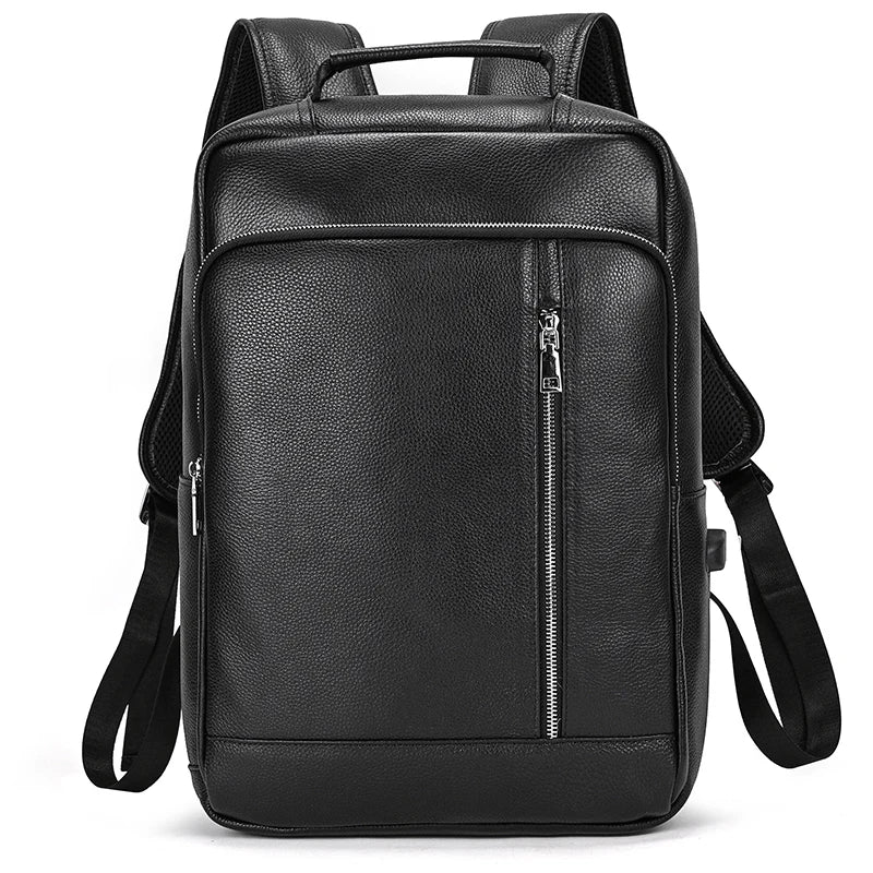 Stylish Leather Backpack for Everyday Use-MODAUTLET