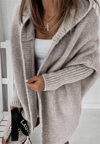 Women's Cozy Cardigan for Ultimate Comfort Silver