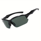 Wind-Defying Polarized Sports Sunglasses green