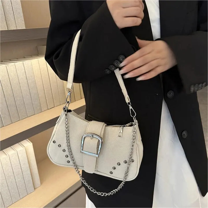 Niki | Simple Retro Underarm Bag-MODAUTLET