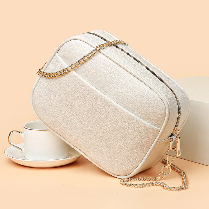 Women's Elegant Leather Shoulder Bag-MODAUTLET