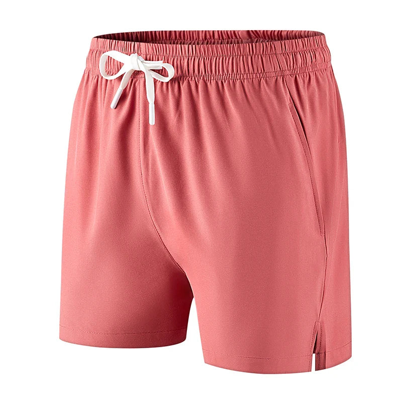 Men’s Lightweight Casual Beach Shorts Summer Watermelon Red