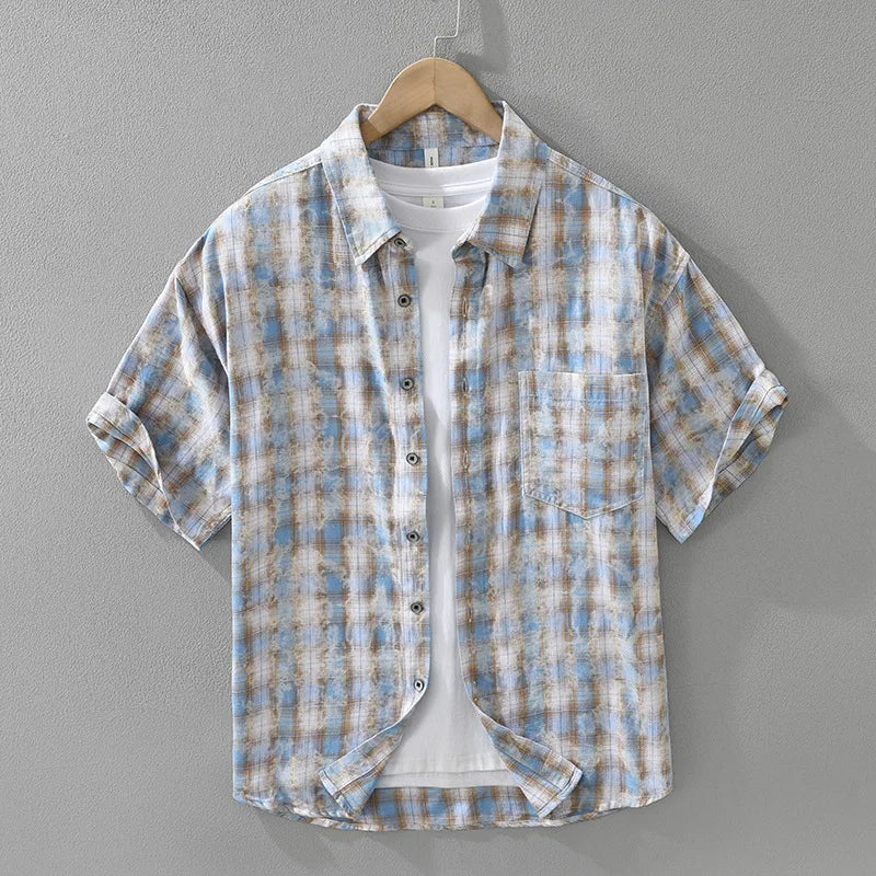 Men's Cotton Shirt - Classic Style and Comfort