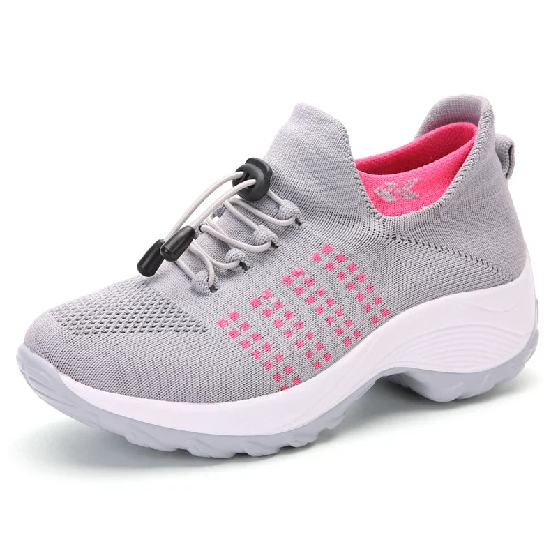Women's Comfortable Orthopedic Shoes Gray