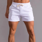 Cotton Fitness Shorts For Men Perfect For Gym Workouts Ivory