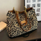 Anisa | Leopard Print Tote Bag