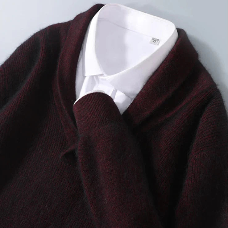 Men's Cashmere Pullover Sweater