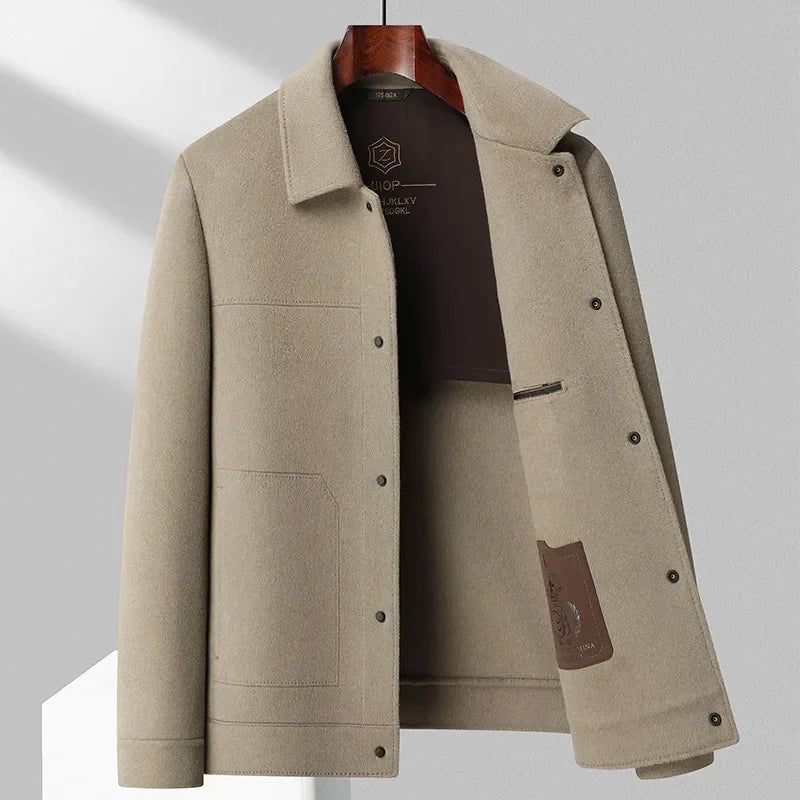 Men's Wool Jacket - Stylish and Warm Outerwear Imperial Camel