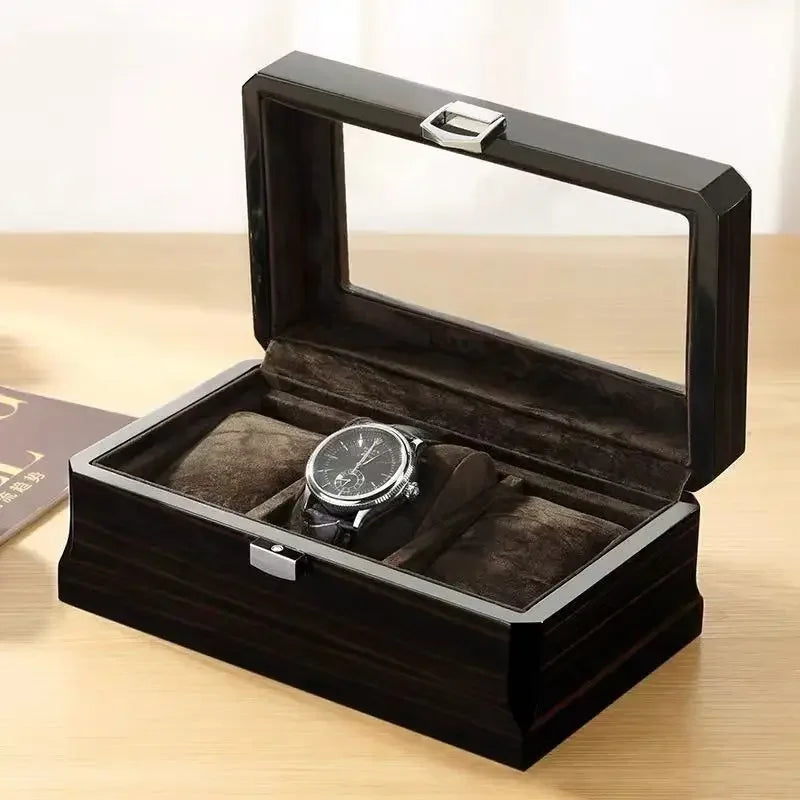 Elegant Wooden Watch Storage Box-MODAUTLET