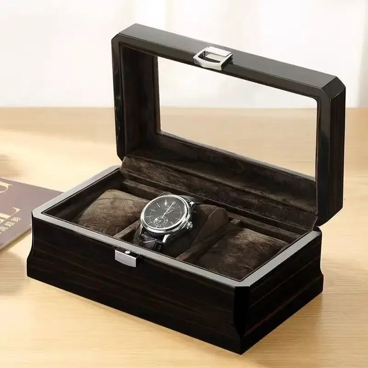Elegant Wooden Watch Storage Box-MODAUTLET