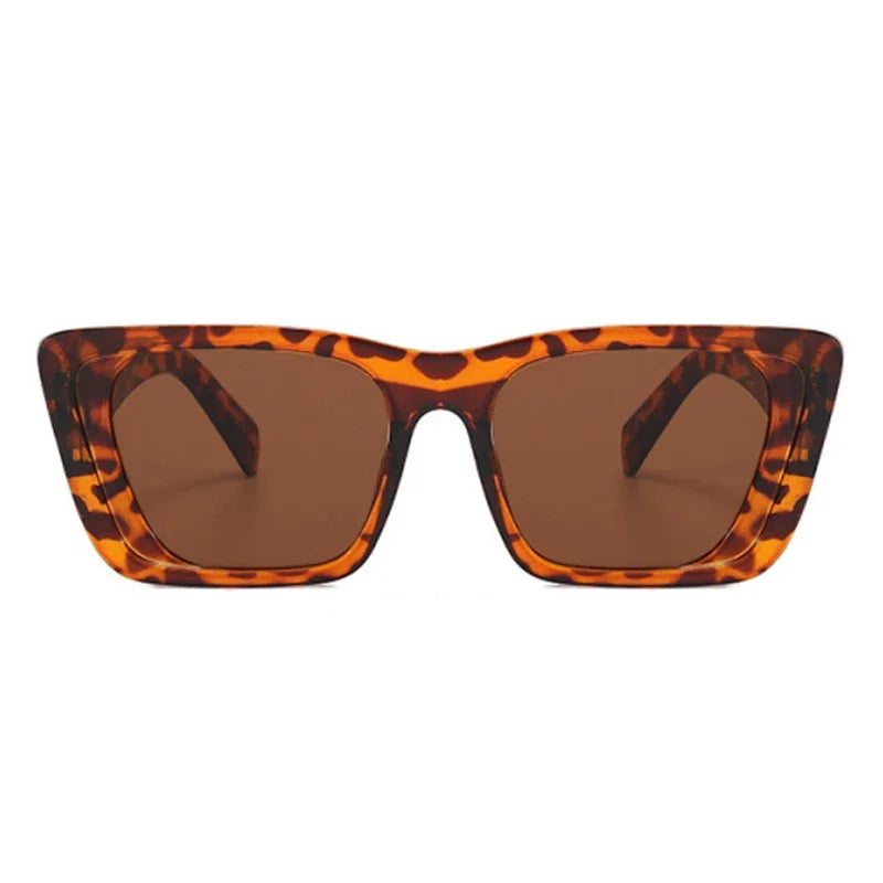 Retro Square Unisex Sunglasses – Vintage Mirror Shades