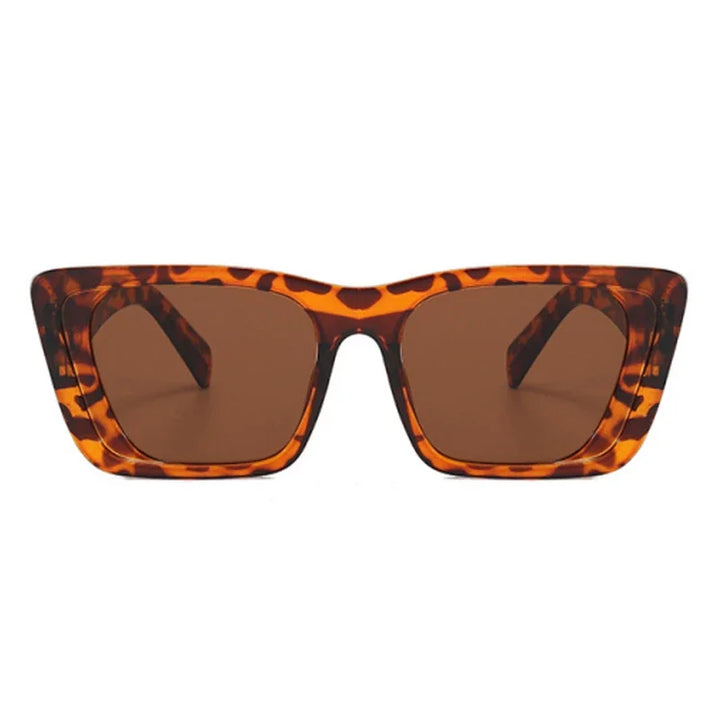 Retro Square Unisex Sunglasses – Vintage Mirror Shades