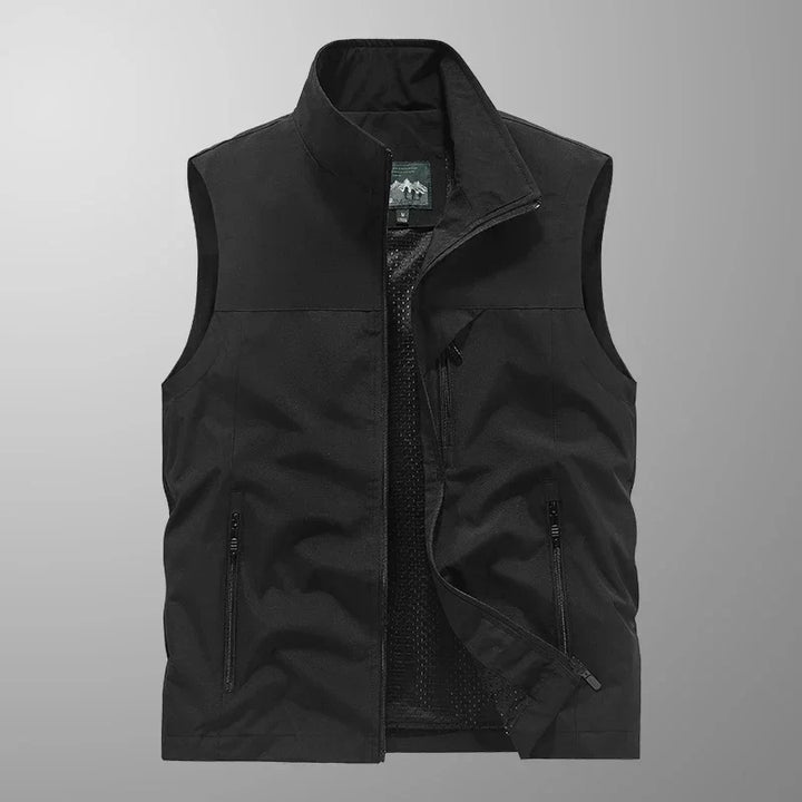 Men's Lightweight Waterproof Sleeveless Vest - Versatile Design