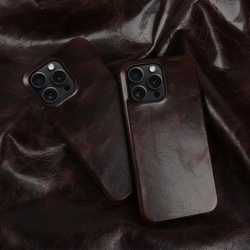 Premium Leather iPhone Case-MODAUTLET