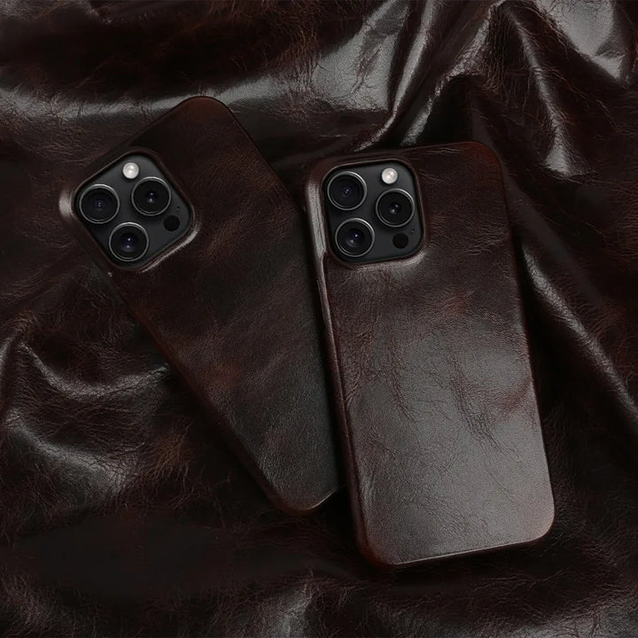 Premium Leather iPhone Case-MODAUTLET