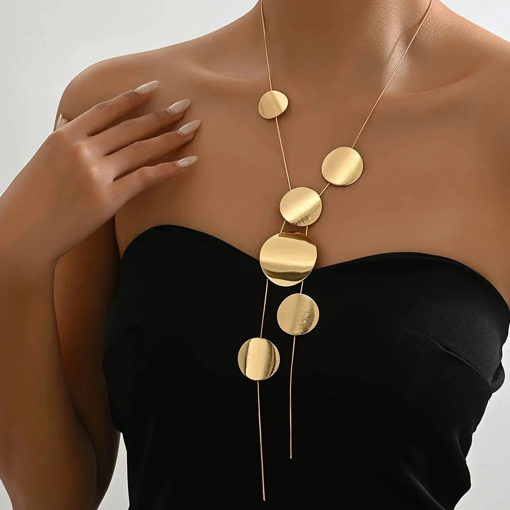 Elegant Solar-Powered Necklace-MODAUTLET