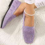 Women's Cool Orthopedic Moccasin Shoes Purple