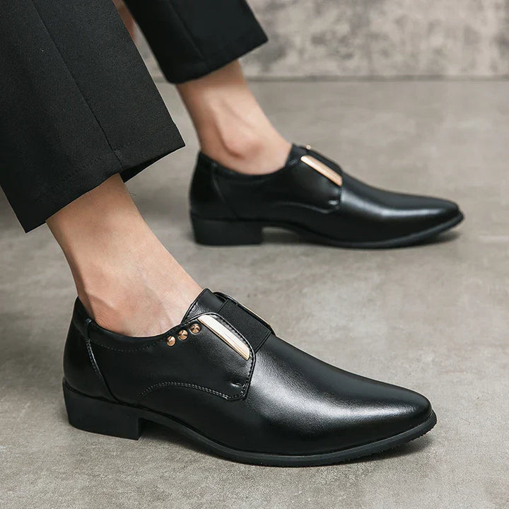 Men's Stylish Soft Leather Shoes-MODAUTLET
