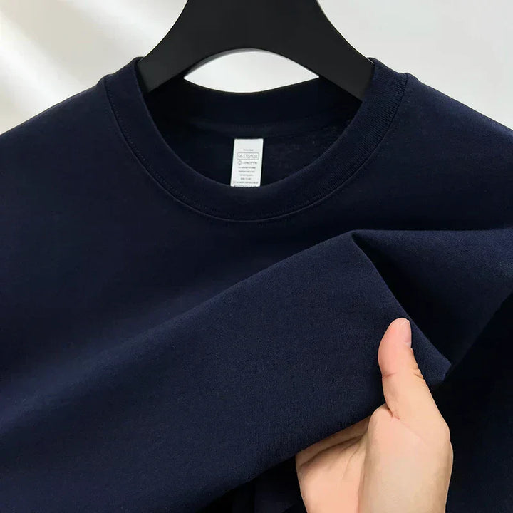 Herre blød afslappet T-shirt | Kortærmet