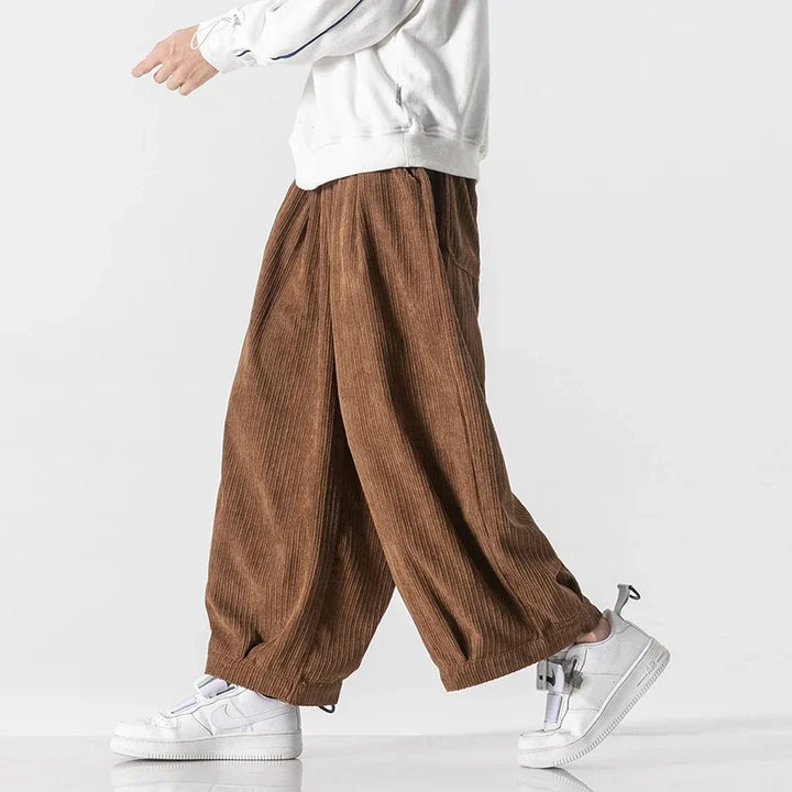 Men's Corduroy Oxford Pants-MODAUTLET